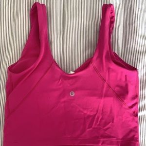 Lululemon sonic pink align tank